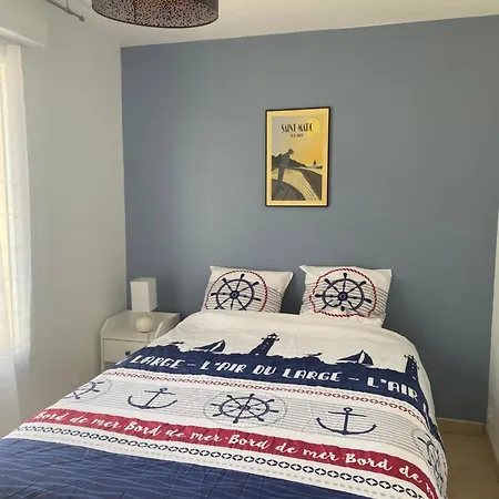 De L'eve - T2 A 380m M Hulot Et Commerces - St Marc Sur Ideal Famille Proche La Baule P0rnichet Avec Parking Prive *