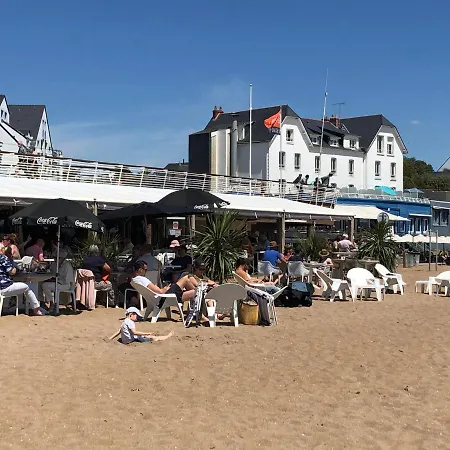 De L'eve - T2 A 380m M Hulot Et Commerces - St Marc Sur Ideal Famille Proche La Baule P0rnichet Avec Parking Prive 公寓 圣纳泽尔
