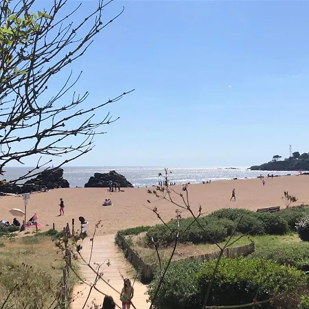 De L'eve - T2 A 380m M Hulot Et Commerces - St Marc Sur Ideal Famille Proche La Baule P0rnichet Avec Parking Prive Apartament