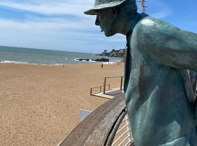 De L'eve - T2 A 380m M Hulot Et Commerces - St Marc Sur Ideal Famille Proche La Baule P0rnichet Avec Parking Prive