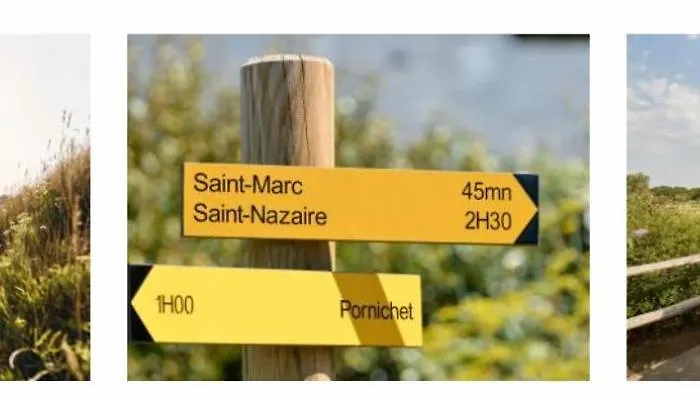 Apartmán De L'eve - T2 A 380m M Hulot Et Commerces - St Marc Sur Ideal Famille Proche La Baule P0rnichet Avec Parking Prive Saint-Nazaire (Loire-Atlantique)